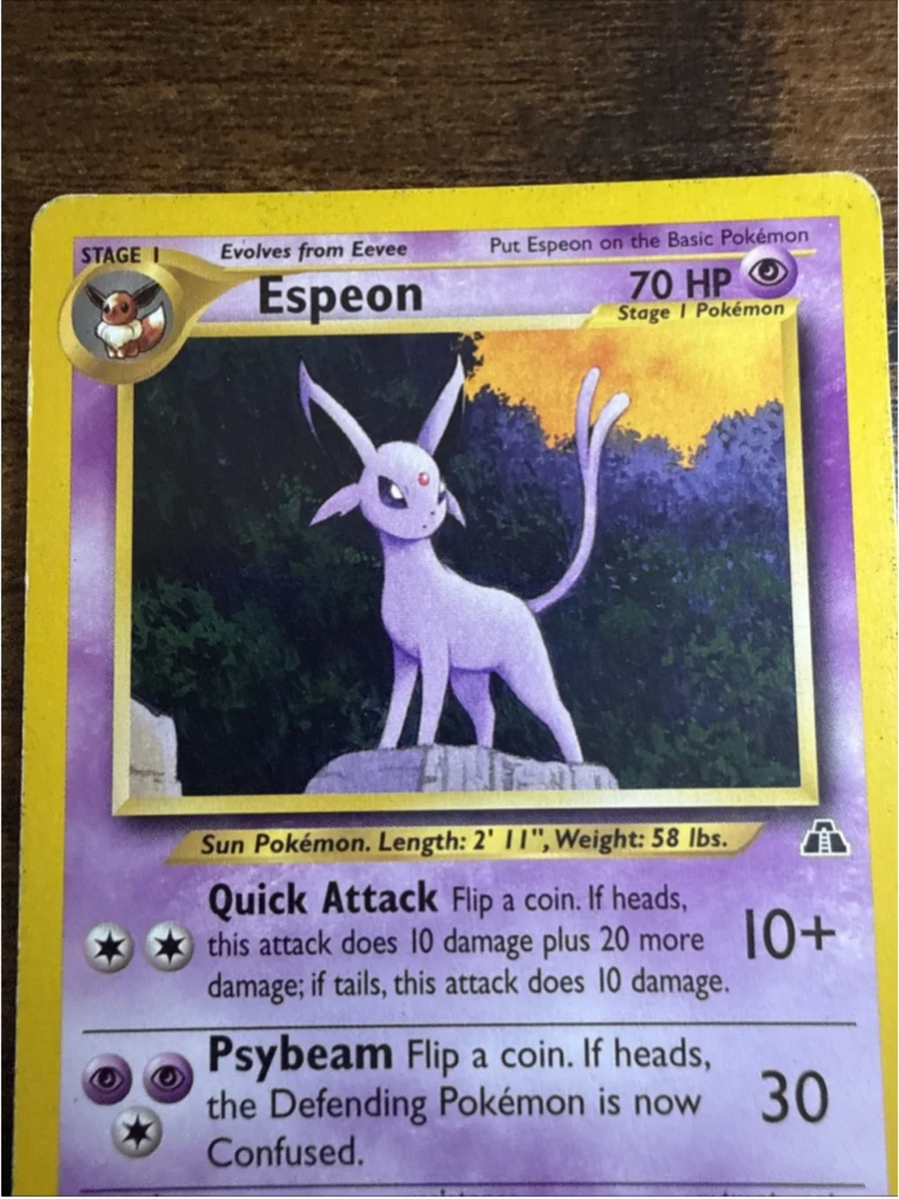 Espeon 20/75 Neo Discovery Regular